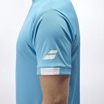 Babolat Play Crew Neck Tee Cyan Blue